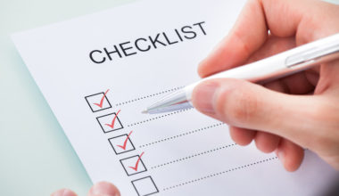 Organisation Checklist